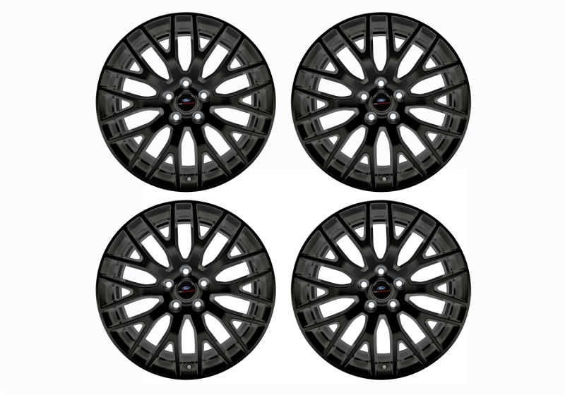 Ford Mustang Wheel Set - Ford Racing - Incl. TPMS Kit - Matte Black - `05-`14